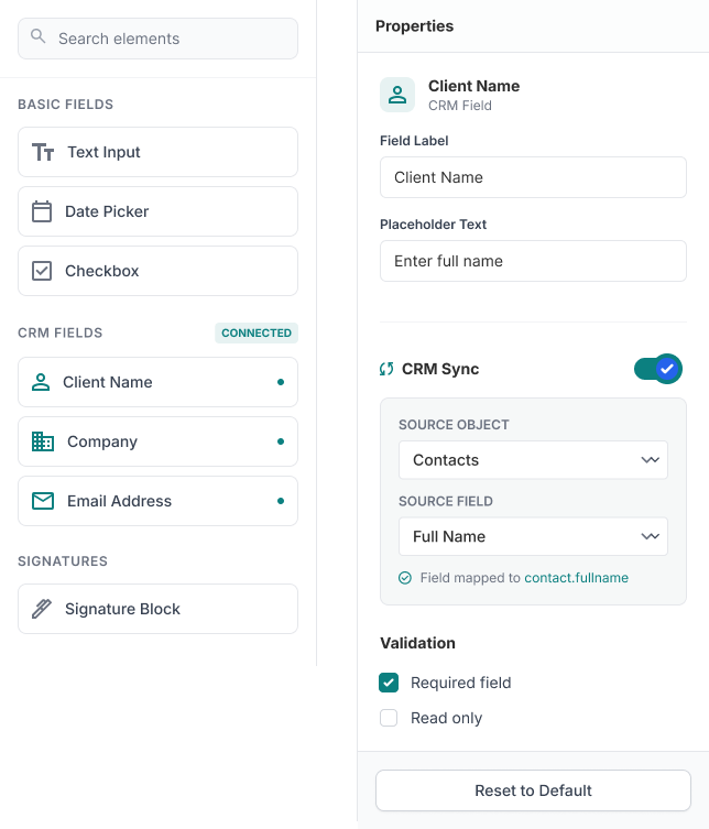 Engagement Letter Automation